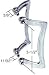 CRL Chrome Tub Enclosure and Sliding Shower Door Handle Set CRL Chrome Tub Enclosure and Sliding Shower Door Handle Set