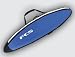 FCS Explorer Shortboard Bag -Blue/Tarpee