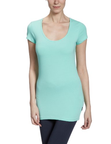 ONLY Damen T-Shirt, 15060053 LIVE LOVE LONG O-NECK SS TOP RPT, Gr. 42 (XL), Gr&uuml;n (HOLIDAY) Preisvergleich