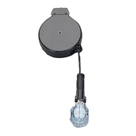 Coleman Cable 05570 Luma-Site 16 3 SJT 30-Foot Trouble Light with Metal Guard with Outlet by Coleman Cable
