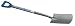 Draper 56629 Carbon Digging Spade Ext.Long