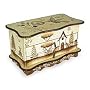 Cedar jewelry box, 'Spring'