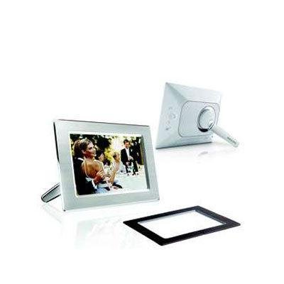 Philips 9.4-Inch Digital Photo Frame (Metal & Wood)