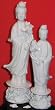 Asian Kwan Yin Goddess of Mercy - white porcelain with removable hand