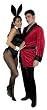 ALL NEW Red Costume Smoking Jacket with Trim AND PANTS Too!
