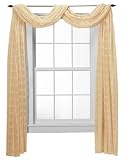 Gold Santa Fe Window Scarf