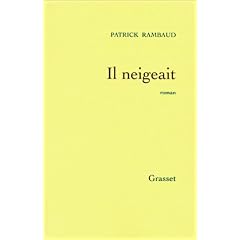 Il neigeait