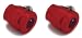 Automotive : Spectre 2262 Red Magna-Clamp Fuel Line Fitting ¿ Pack of 2