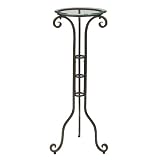 Victorian Glass-Top Pedestal - Large