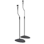 Victory Multimedia 47241 Universal Speaker Stand (Silver)