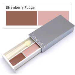 Clinique High Impact Color Surge Eyeshadow Duo Strawberry Fudge &