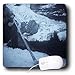 Scenes from the Past Magic Lantern Slides - Vintage Swiss Man Blowing a Giant Alpine Horn Selenium 2 - Mouse Pads