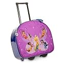 Disney Fairies Tinker Bell Rolling Luggage for Girls
