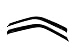 Auto Ventshade 92099 Ventvisor 2-Piece Smoke Window Visor