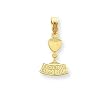 14k FirSt Communion Pendant