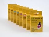 Compatible Brother LC41 Combo 8-Pack: 2 each color: black/cyan/magenta/yellow