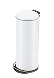 Hailo 0523-219 Design Tret-Abfallsammler Trento® TOPdesign 26, weiss