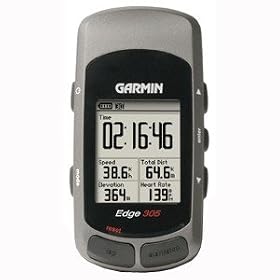 Garmin EDGE 305 Bundle w/ Hear Rate Monitor and Speed Cadence Sensor