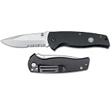 Smith and Wesson SWAT Pocket Knife with G10 Handle and Partially Serrated Blade