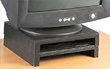 VuRyte 4855 2Monitor Stand, Graphite Black