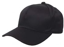 US Cap, mit Schild, schwarz, 10273A