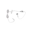 Samsung Factory Original 2.5MM Universal Mono Headset with 3.5MM Adaptor for All Apple iPad/iPhone and for All Cell Phones (AEP010SLEB)