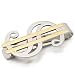 Two-Tone Brass Money Clip