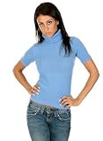Women's Short Sleeve Turtleneck