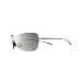 Nike Linear Soft Shield Sunglasses, EV0189-003, Gunmetal Frame/ Light Grey Lenses