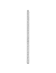 14K White Gold Diamond Pendant - 0.44 Ct. -- LIFETIME WARRANTY
