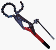 Wheeler Rex Manual Pipe Cutter: 1 1/2-8 (37-200mm) STD; 5 XH Soil Pipe; 8 No-Hub & 12 Tile
