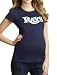 Motherhood Maternity: Tampa Bay Rays Short Sleeve Scoop Neck MLB Maternity T Shirt