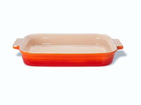 Le Creuset Auflaufform rechteckig 26cm ofenrot
