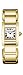 NEW CARTIER TANKISSIME GOLD LADIES WATCH W650067H