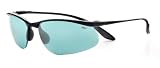 Bolle Sunglasses Kicker Shiny Black Frame with Competivision Gun Tennis Lenses by