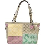 コーチ アウトレット COACH バッグ パッチワーク E/Wランチ トート F14868 SVMC マルチカラー★62%OFF★