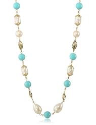 Carolee "Little Surfer Girl" Long Beaded Necklace, 32"