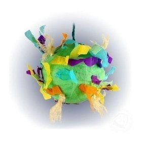 Nature's Instinct Foragewise Party Ball 4-Inch for Macaws and Smaller Birds