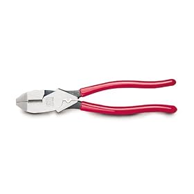 GB GCP-400 9-1 2-Inch Linesman's Electrical Plier with Cutter and Crimper by GB