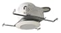 Cooper Lighting P401TSW One-Light 6-Inch Recessed Ceiling Light Fixture Kit with White Trim and Glass