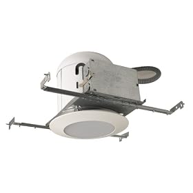 Cooper Lighting P401TSW One-Light 6-Inch Recessed Ceiling Light Fixture Kit with White... by Halo