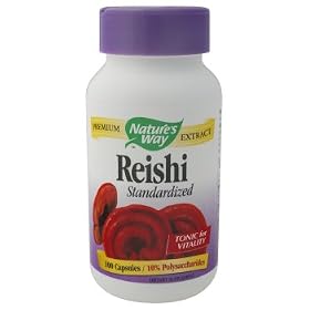 Nature's Way - Reishi Standardized, 100 capsules
