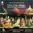 Vicente Martin y Soler - Una Cosa Rara, ossia Belleza ed Onesta