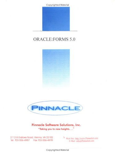 Image of: Oracle Forms 5.0