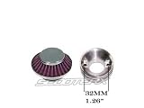 ScooterX Performance Filter and Velocity Stack for Scooters, Go Karts, Pocket Bikes and More