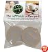 New Improved Brown Ecopad, the Refillable Coffee Filter for the Senseo