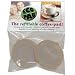 New Improved Brown Ecopad, the Refillable Coffee Filter for the Senseo