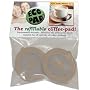 New Improved Brown Ecopad, the Refillable Coffee Filter for the Senseo
