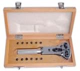 Watch Case Back Opener for Most Waterproof Watches Change Battery Adjustments Remove Open