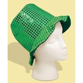 St. Patrick's Day Green Sequin Hat